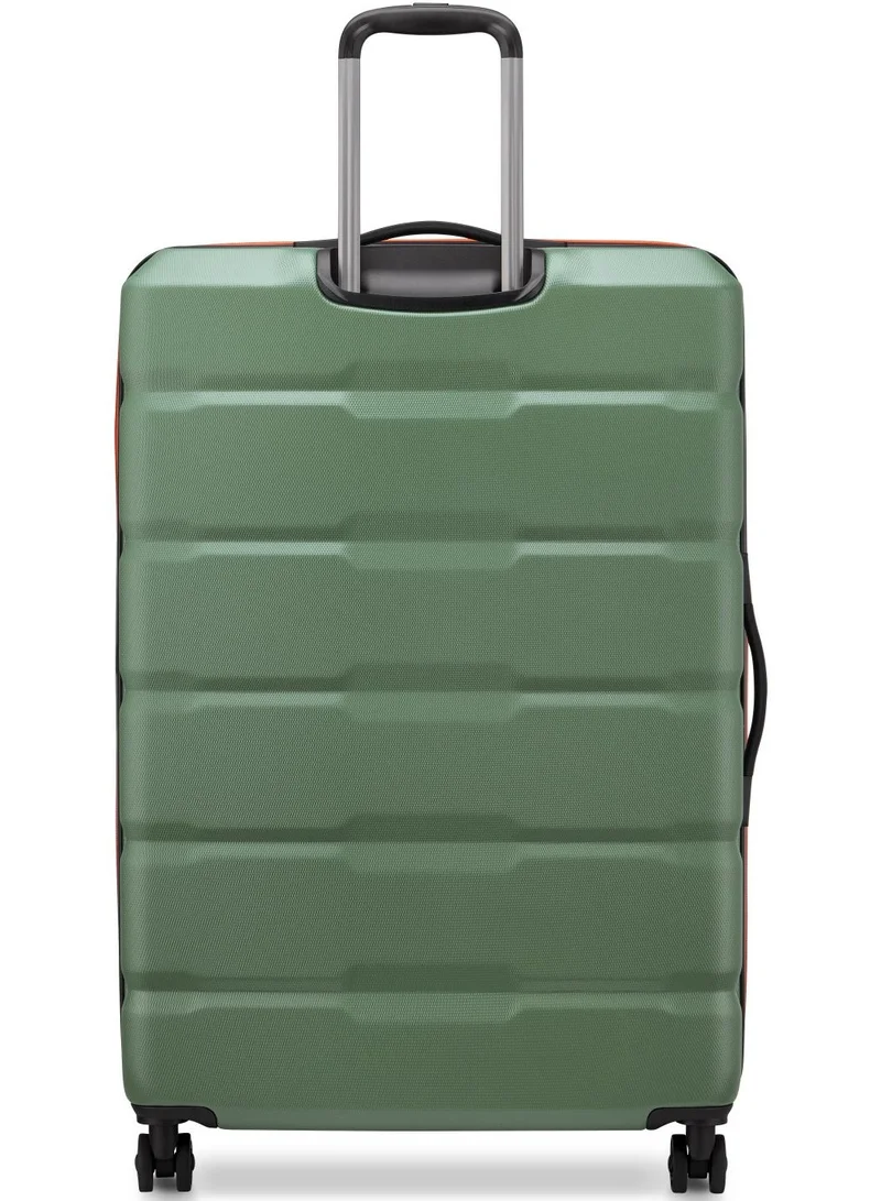 DELSEY Paris  Securitech Citadel By Delsey Paris 82 Cm 4-Double-Wheeled Expandable Luggage Trolley - Khaki Green  | Best Price UAE